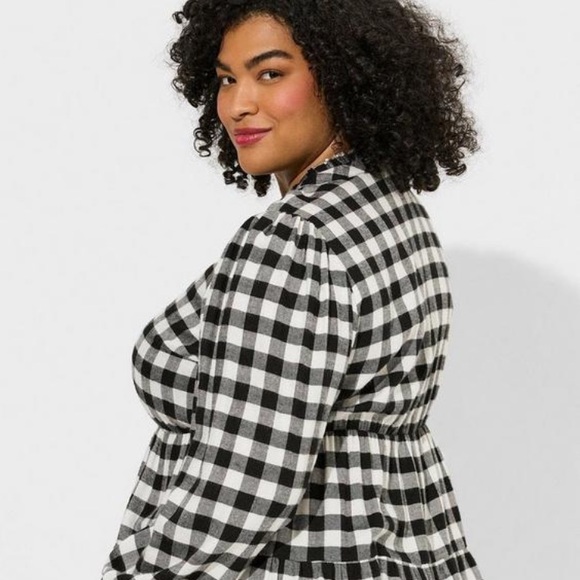 Torrid flannel top - Picture 6 of 7